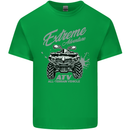 ATV All Terrain Vehicle 4X4 Quad Bike Kids T-Shirt Childrens Irish Green