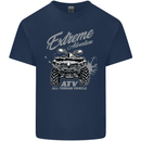 ATV All Terrain Vehicle 4X4 Quad Bike Kids T-Shirt Childrens Navy Blue