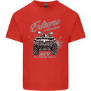 ATV All Terrain Vehicle 4X4 Quad Bike Kids T-Shirt Childrens Red