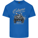 ATV All Terrain Vehicle 4X4 Quad Bike Kids T-Shirt Childrens Royal Blue