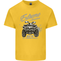 ATV All Terrain Vehicle 4X4 Quad Bike Kids T-Shirt Childrens Yellow
