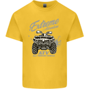 ATV All Terrain Vehicle 4X4 Quad Bike Kids T-Shirt Childrens Yellow