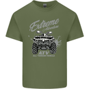ATV All Terrain Vehicle 4X4 Quad Bike Mens Cotton T-Shirt Tee Top Military Green