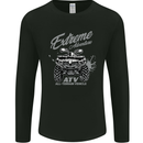 ATV All Terrain Vehicle 4X4 Quad Bike Mens Long Sleeve T-Shirt Black