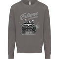 ATV All Terrain Vehicle 4X4 Quad Bike Mens Sweatshirt Jumper Charcoal