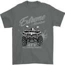 ATV All Terrain Vehicle 4X4 Quad Bike Mens T-Shirt Cotton Gildan Charcoal