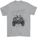 ATV All Terrain Vehicle 4X4 Quad Bike Mens T-Shirt Cotton Gildan Sports Grey