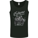 ATV All Terrain Vehicle 4X4 Quad Bike Mens Vest Tank Top Black