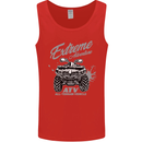 ATV All Terrain Vehicle 4X4 Quad Bike Mens Vest Tank Top Red