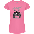 ATV All Terrain Vehicle 4X4 Quad Bike Womens Petite Cut T-Shirt Azalea