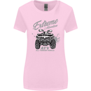 ATV All Terrain Vehicle 4X4 Quad Bike Womens Wider Cut T-Shirt Light Pink