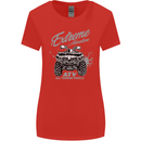 ATV All Terrain Vehicle 4X4 Quad Bike Womens Wider Cut T-Shirt Red