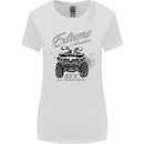 ATV All Terrain Vehicle 4X4 Quad Bike Womens Wider Cut T-Shirt White