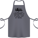 A Bad Day Caravanning Caravan Funny Cotton Apron 100% Organic Steel