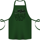 A Bad Day of Off Roading 4X4 All Terrain Cotton Apron 100% Organic Forest Green