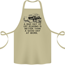 A Bad Day of Off Roading 4X4 All Terrain Cotton Apron 100% Organic Khaki