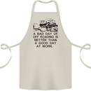 A Bad Day of Off Roading 4X4 All Terrain Cotton Apron 100% Organic Natural