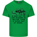 A Bad Day of Off Roading 4X4 All Terrain Mens Cotton T-Shirt Tee Top Irish Green