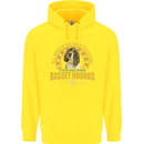 A Basset Hound Dog Childrens Kids Hoodie Yellow