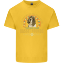 A Basset Hound Dog Kids T-Shirt Childrens Yellow