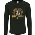 A Basset Hound Dog Mens Long Sleeve T-Shirt Black