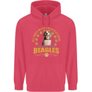 A Beagle Dog Childrens Kids Hoodie Heliconia