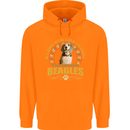 A Beagle Dog Childrens Kids Hoodie Orange