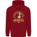 A Beagle Dog Childrens Kids Hoodie Red