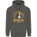 A Beagle Dog Childrens Kids Hoodie Storm Grey