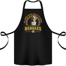 A Beagle Dog Cotton Apron 100% Organic Black