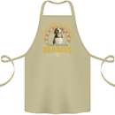 A Beagle Dog Cotton Apron 100% Organic Khaki