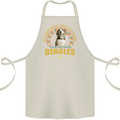 A Beagle Dog Cotton Apron 100% Organic Natural