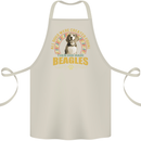 A Beagle Dog Cotton Apron 100% Organic Natural