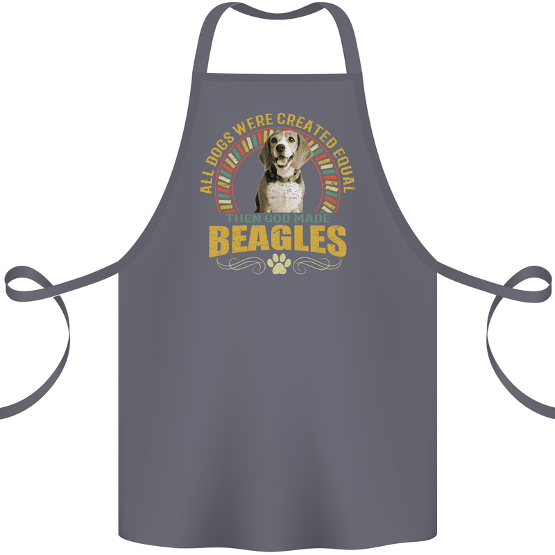 A Beagle Dog Cotton Apron 100% Organic Steel