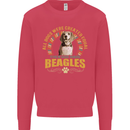 A Beagle Dog Kids Sweatshirt Jumper Heliconia