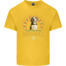A Beagle Dog Kids T-Shirt Childrens Yellow