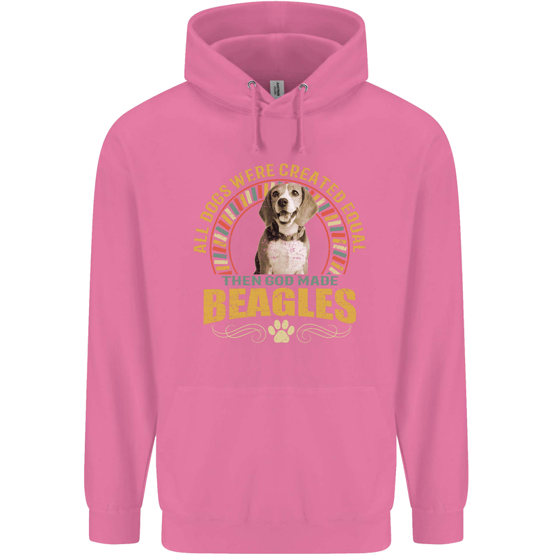 A Beagle Dog Mens 80% Cotton Hoodie Azelea