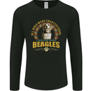 A Beagle Dog Mens Long Sleeve T-Shirt Black