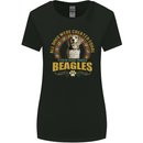 A Beagle Dog Womens Wider Cut T-Shirt Black