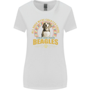A Beagle Dog Womens Wider Cut T-Shirt White