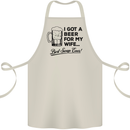A Beer for My Wife Best Swap Ever Funny Cotton Apron 100% Organic Natural