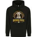 A Bichon Frise Dog Childrens Kids Hoodie Black