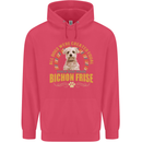 A Bichon Frise Dog Childrens Kids Hoodie Heliconia