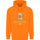 A Bichon Frise Dog Childrens Kids Hoodie Orange