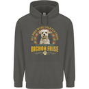 A Bichon Frise Dog Childrens Kids Hoodie Storm Grey
