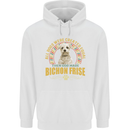 A Bichon Frise Dog Childrens Kids Hoodie White