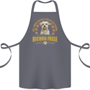 A Bichon Frise Dog Cotton Apron 100% Organic Steel