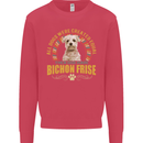 A Bichon Frise Dog Kids Sweatshirt Jumper Heliconia