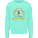 A Bichon Frise Dog Kids Sweatshirt Jumper Peppermint