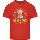 A Bichon Frise Dog Kids T-Shirt Childrens Red